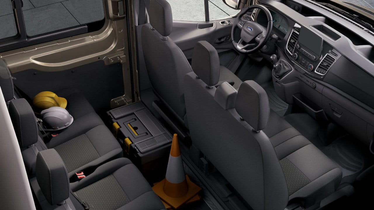 Ford Transit Double Cab Interior