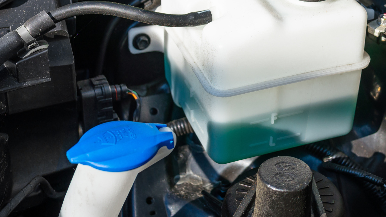 car coolant reservoir