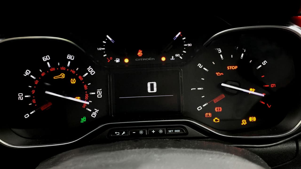Citroen Dashboard Lights