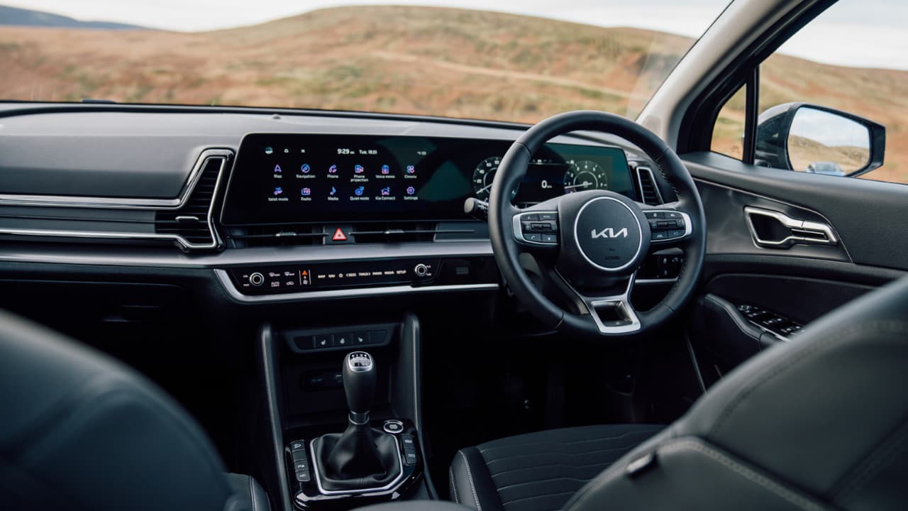 Kia Sportage Interior Manual