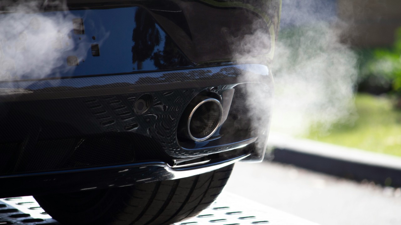 Exhaust idling
