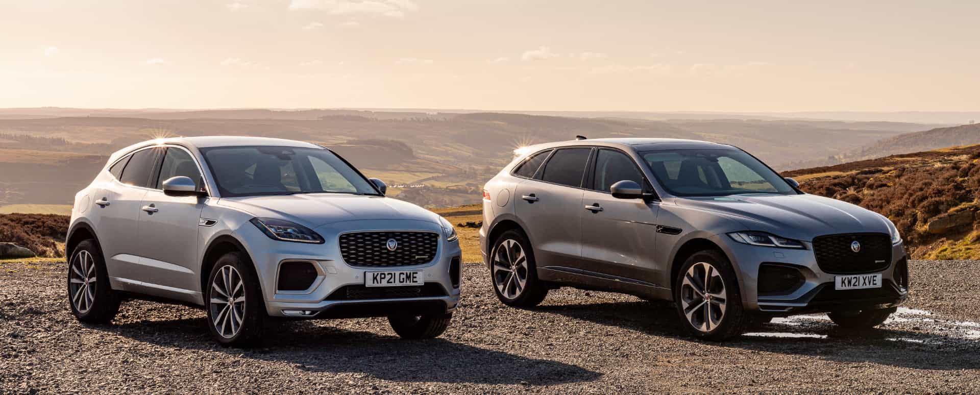 Jaguar E-PACE and F-PACE