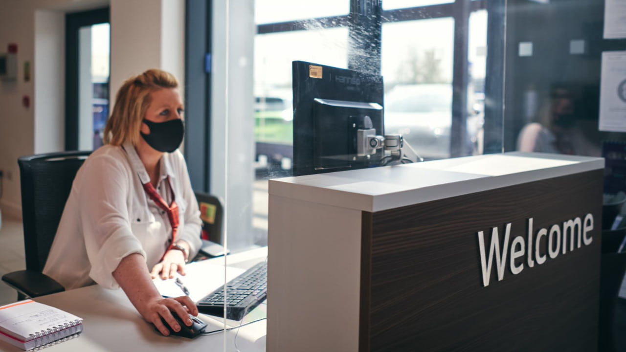Evans Halshaw Vauxhall Reception