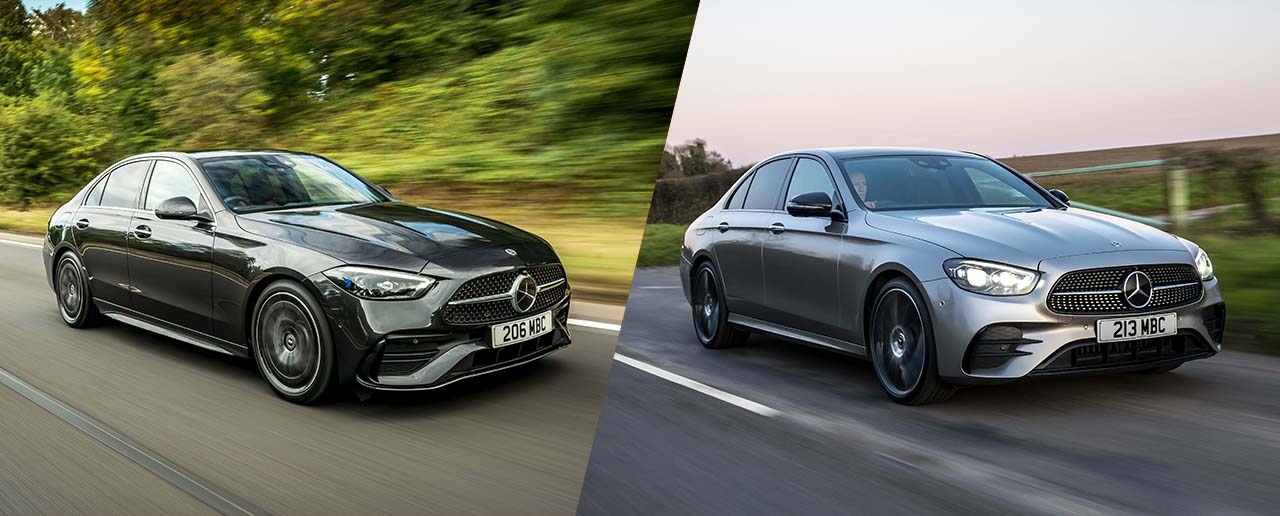 MERCEDES A CLASS VS E CLASS visual data 7