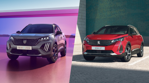 Peugeot 2008 vs Peugeot 3008 Comparison
