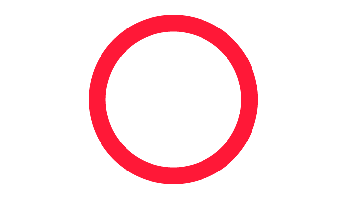 No Vehicles Road Sign