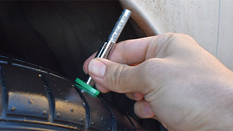 tyre tread depth check