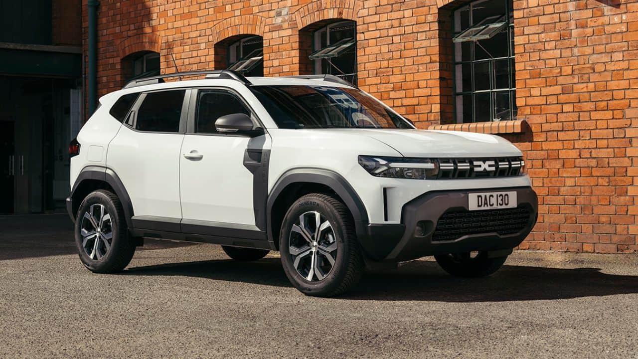White Dacia Duster