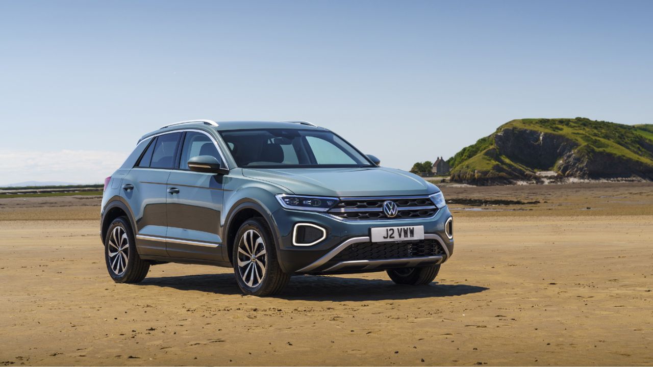 Silver Volkswagen T-Roc