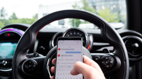 Using a Mobile Phone While Driving