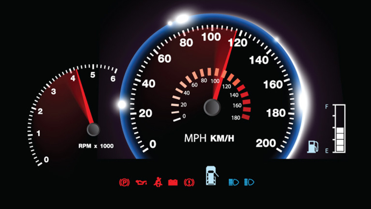 Speedometer From Car Dashboard