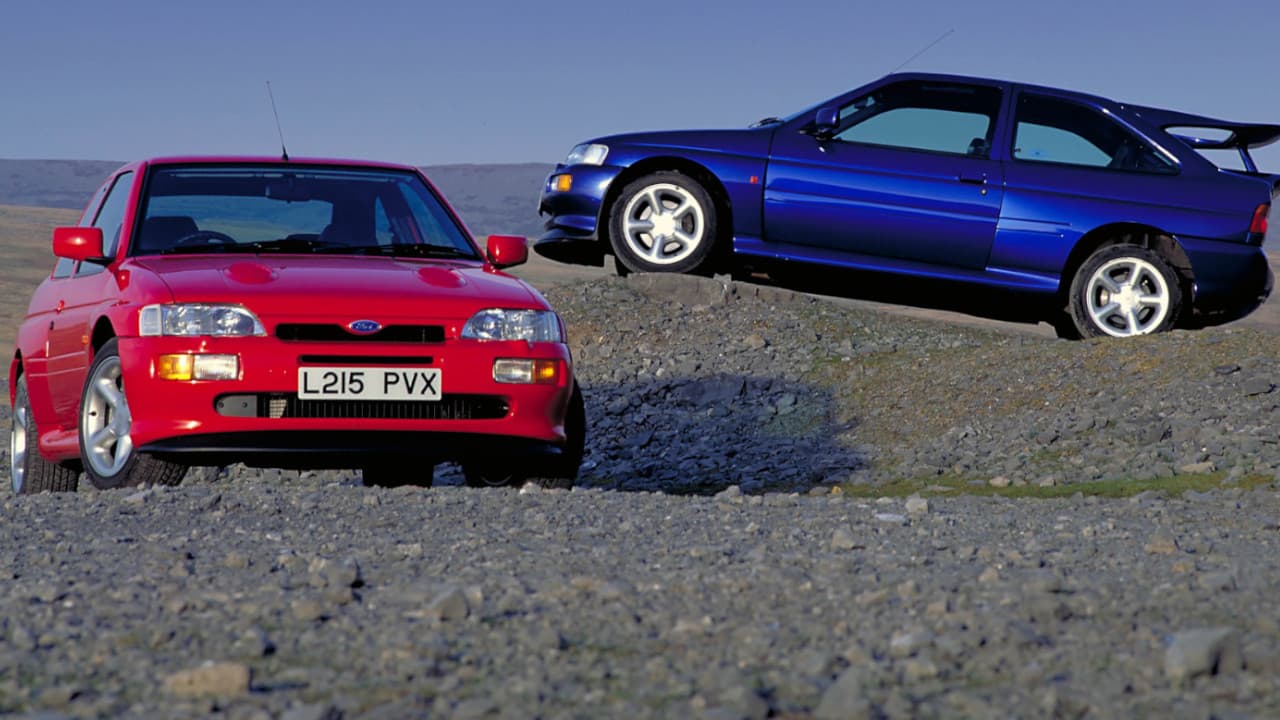 Ford Escort Cosworth Pair