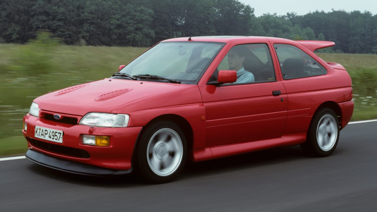 Ford Escort RS Cosworth Driving