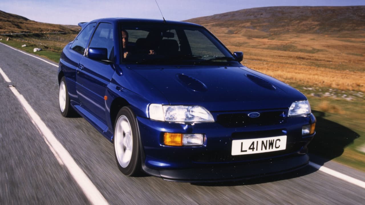 Ford Escort RS Cosworth Driving