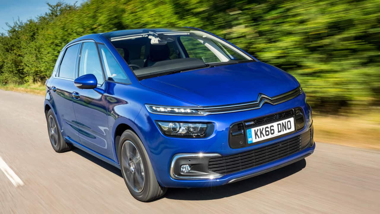 Citroen C4 Picasso Exterior Front Driving
