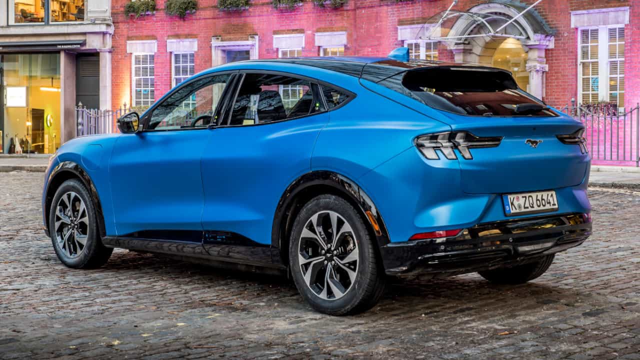 Mach-E Side Rear