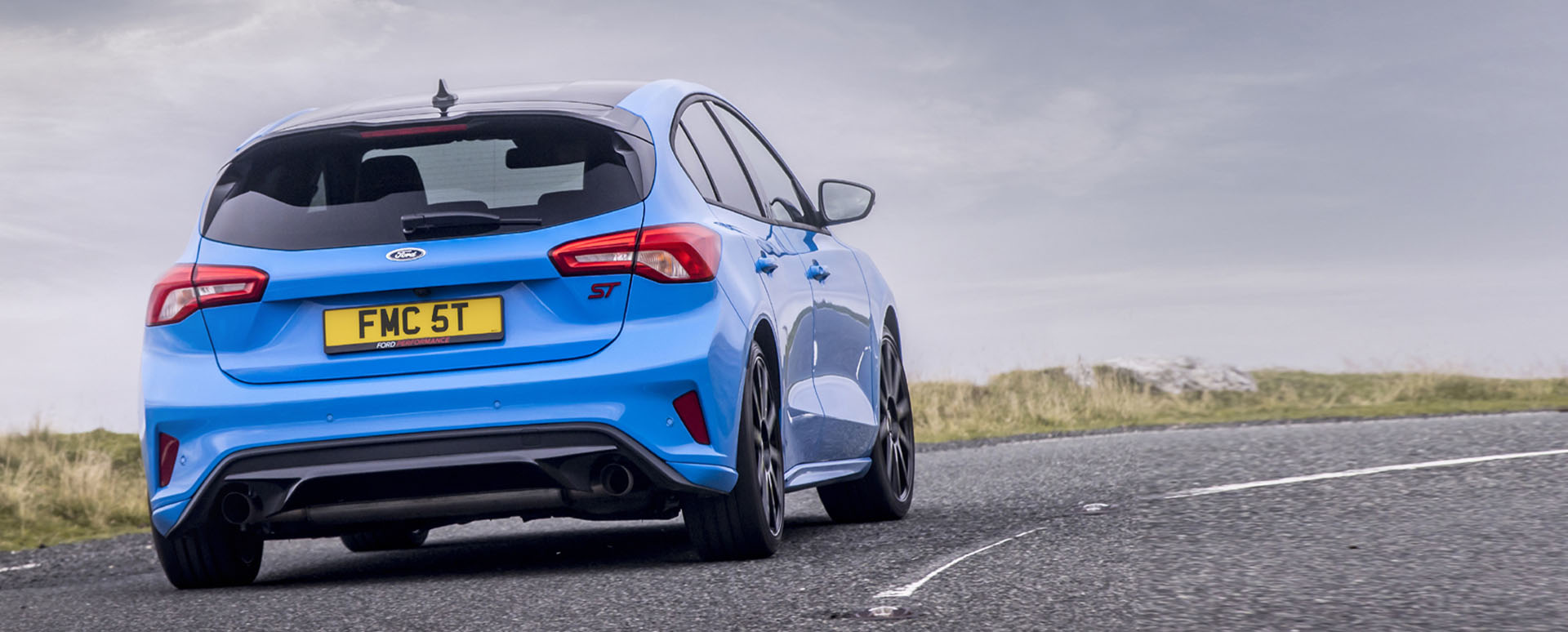 Ford Focus ST Performance Edition, rear driving shot