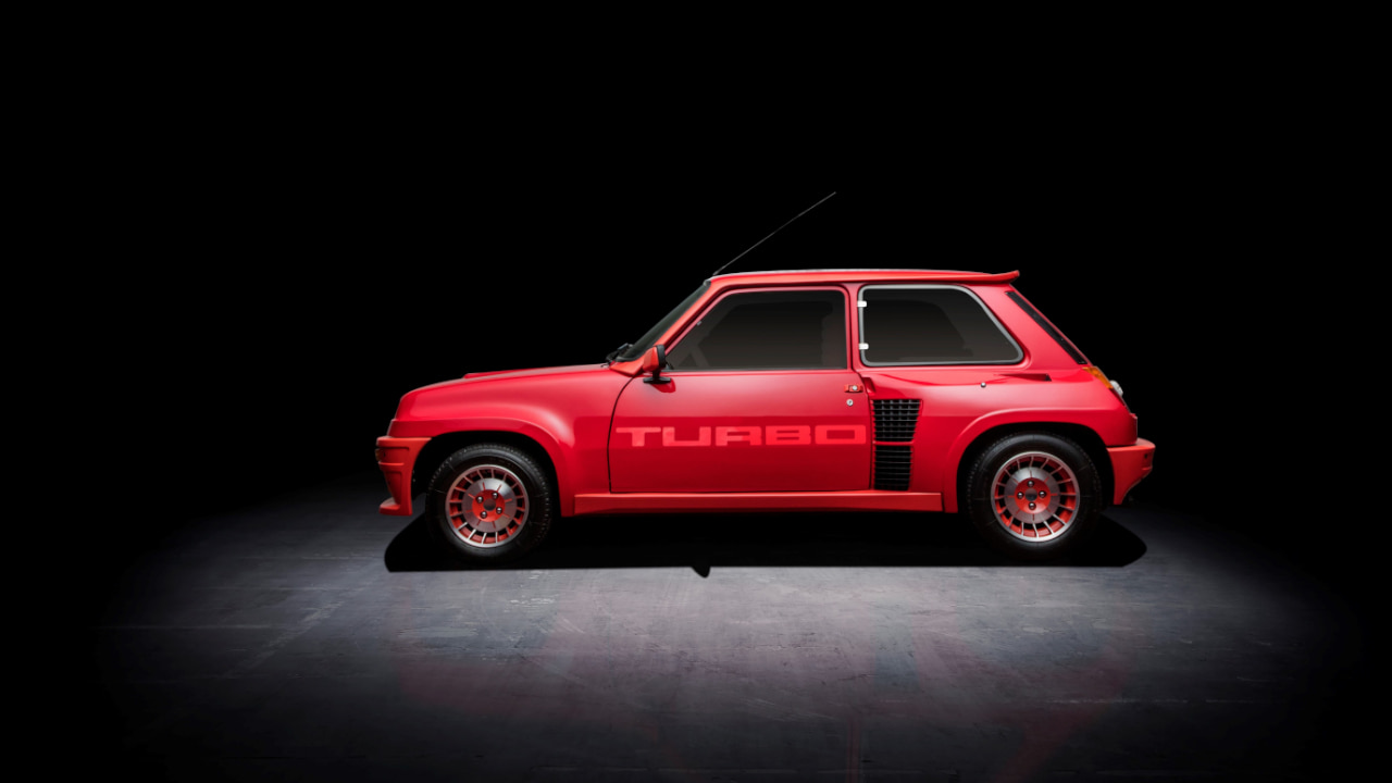 Renault 5 Turbo Sideview