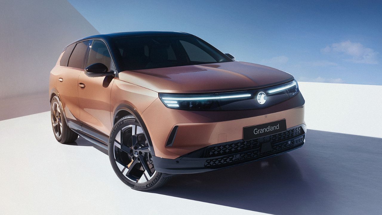 Orange Vauxhall Grandland