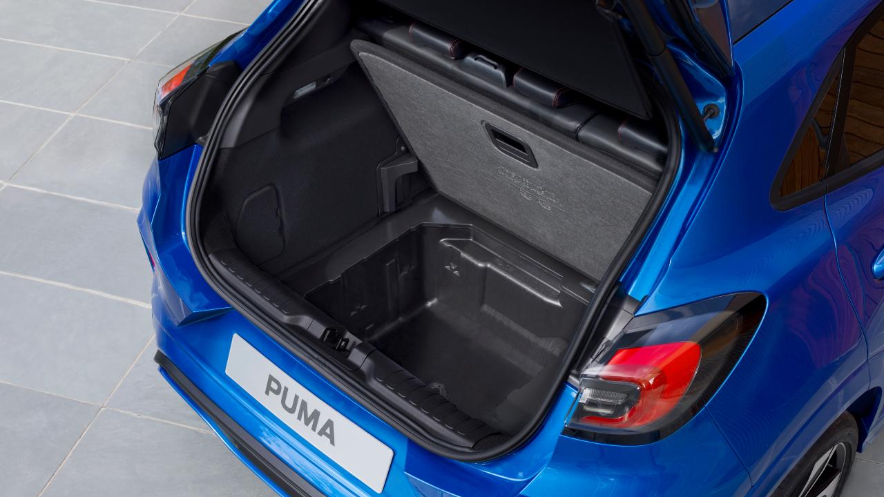 Ford Puma boot open