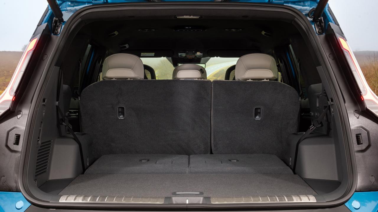 Kia EV9 boot open