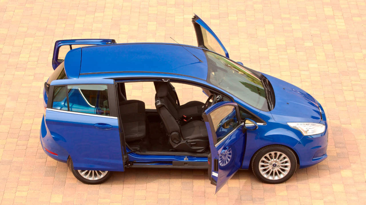 Ford B-MAX: Sliding Doors Open