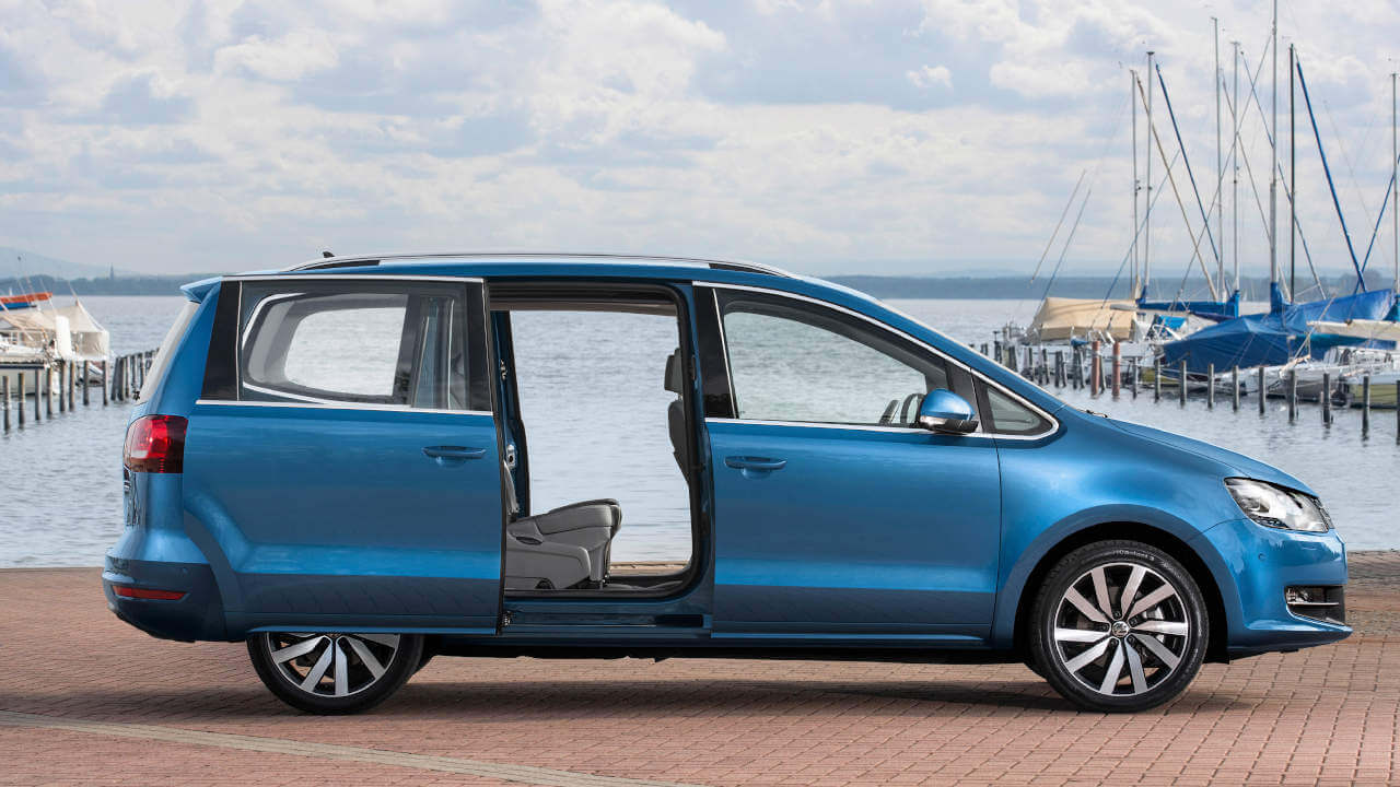 Volkswagen Sharan, Sliding Doors Open