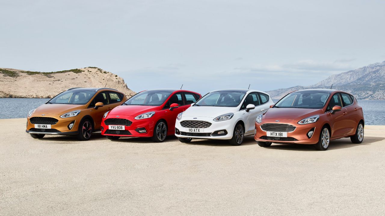 Ford Fiesta line-up