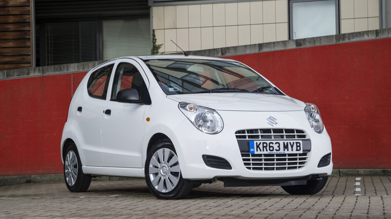 White Suzuki Alto