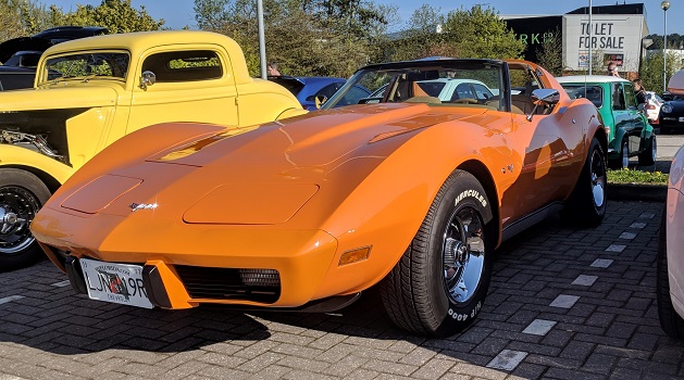 Orange Corvette