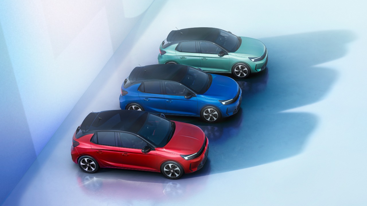 Range of Vauxhall Corsas 