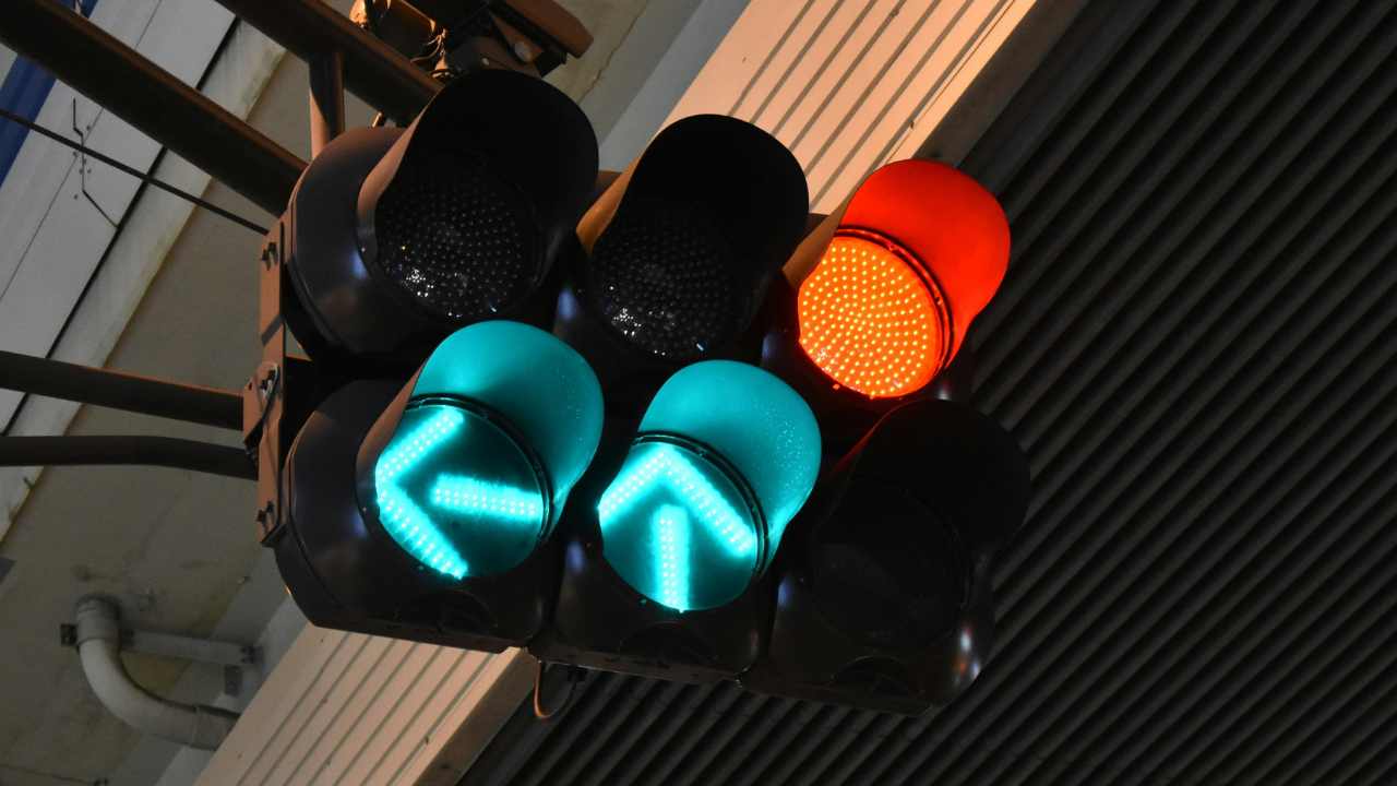 Green arrow traffic lights