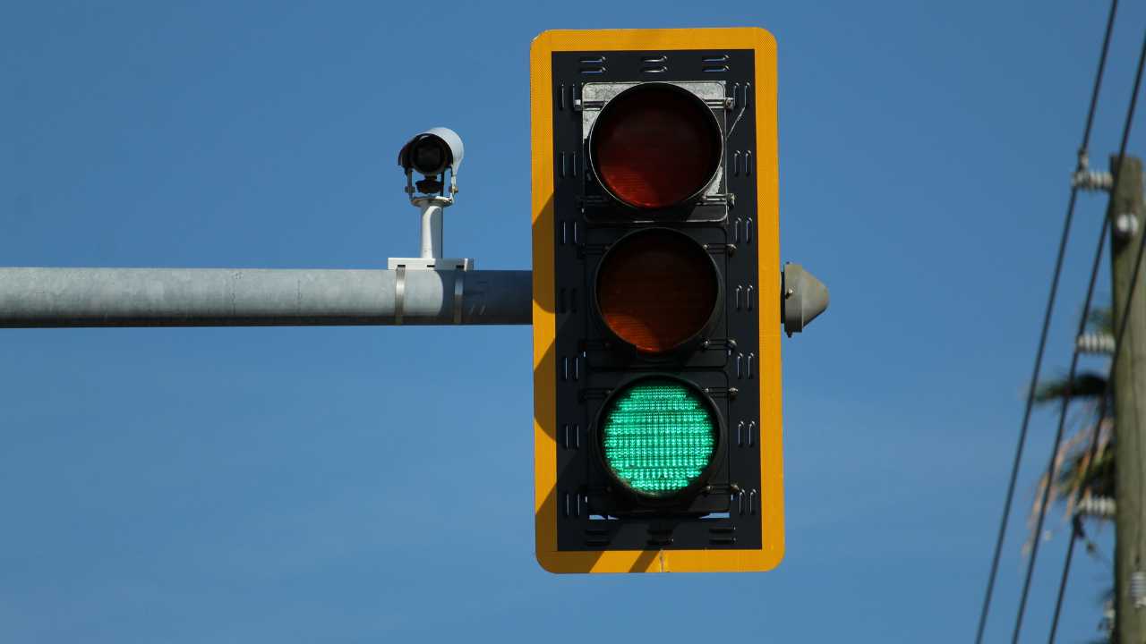 Green traffic light