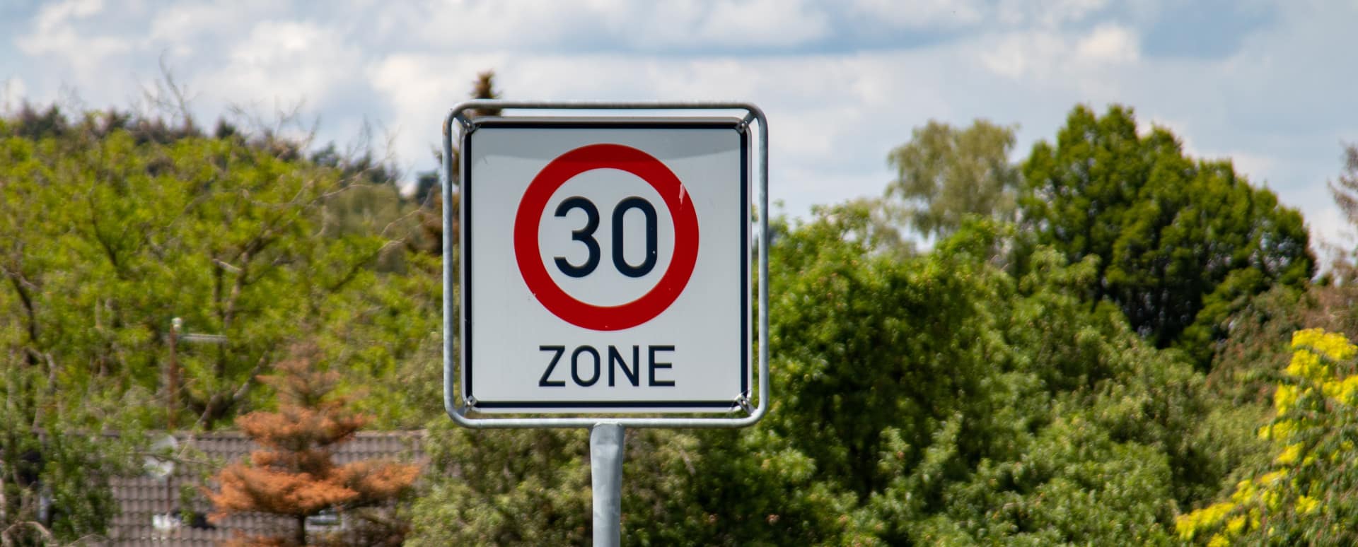 30mph Zone Speed Limit Sign