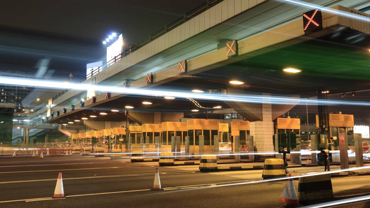 Toll Road Evening