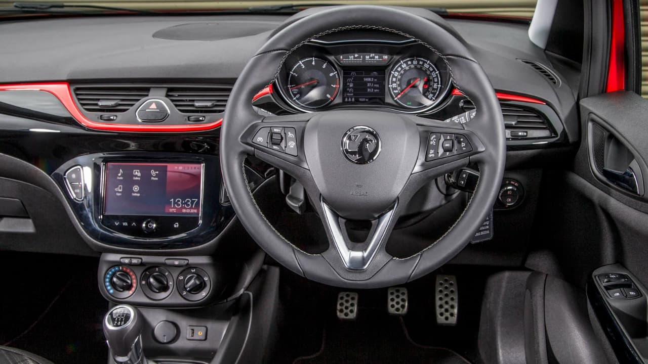 Vauxhall Car Interior Dashboard