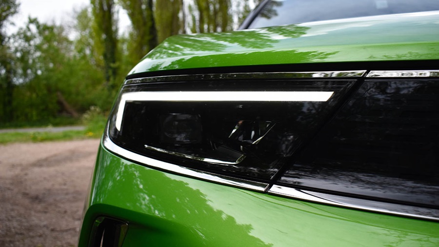 vauxhall mokka, headlight