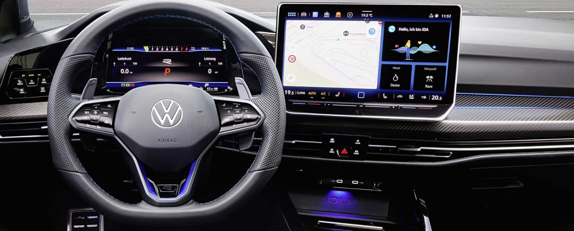 VW Golf R Interior