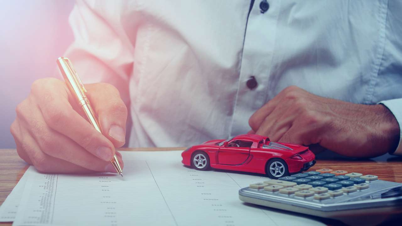 Man going through a check list