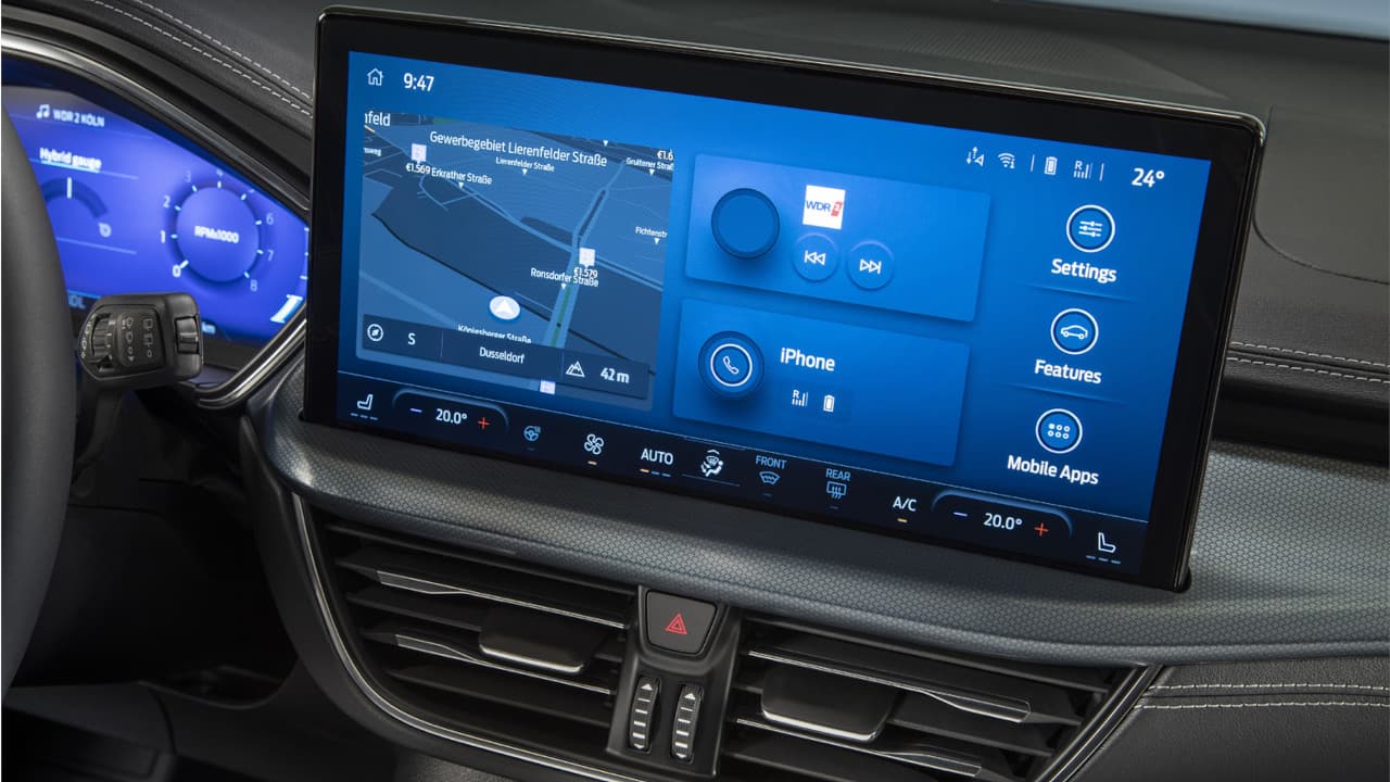 Ford SYNC Infotainment Screen