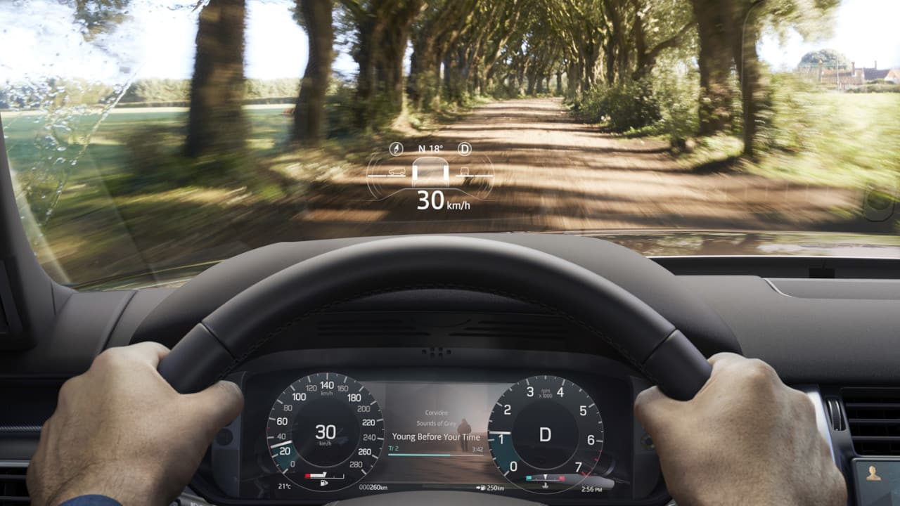 Land Rover Discovery Sport Head Up Display