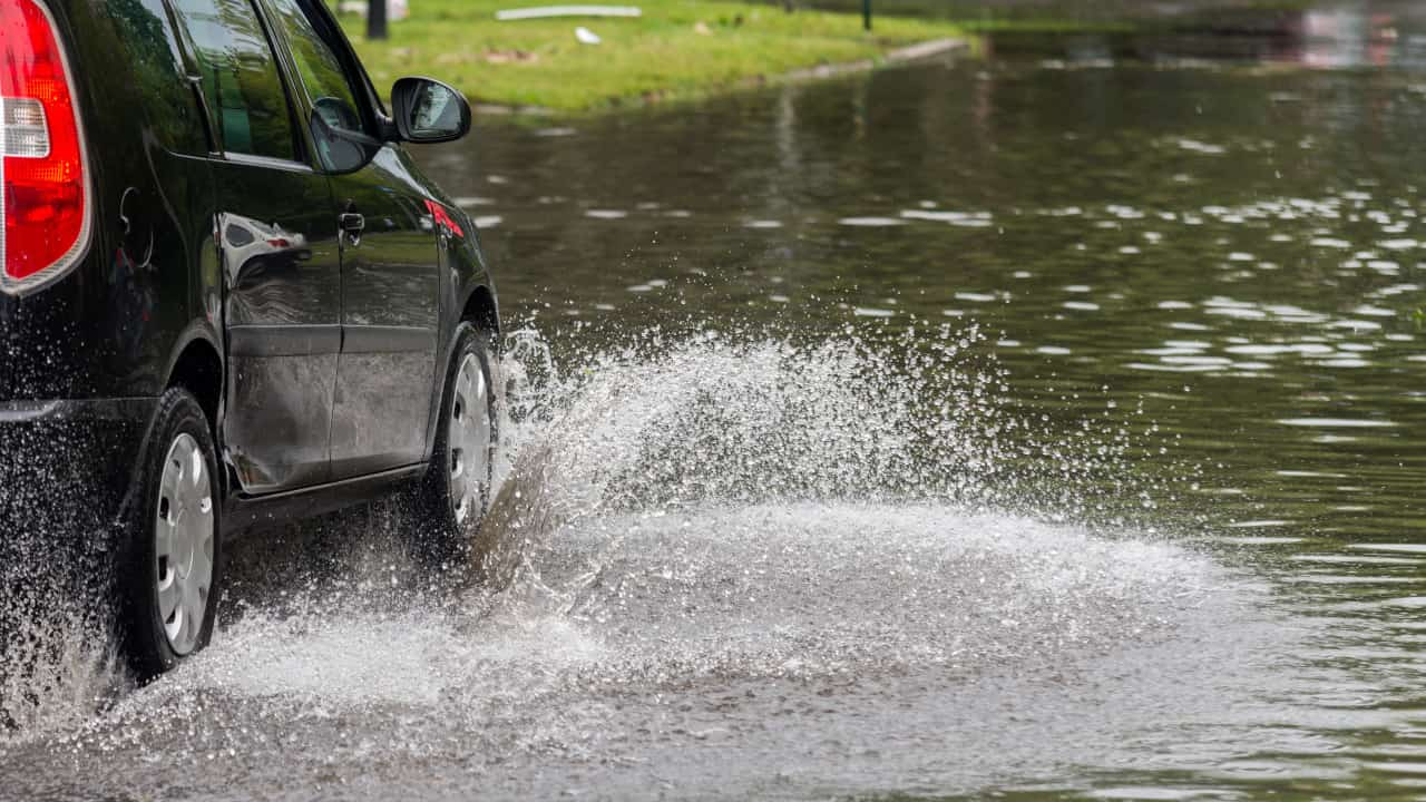 Car in Flood