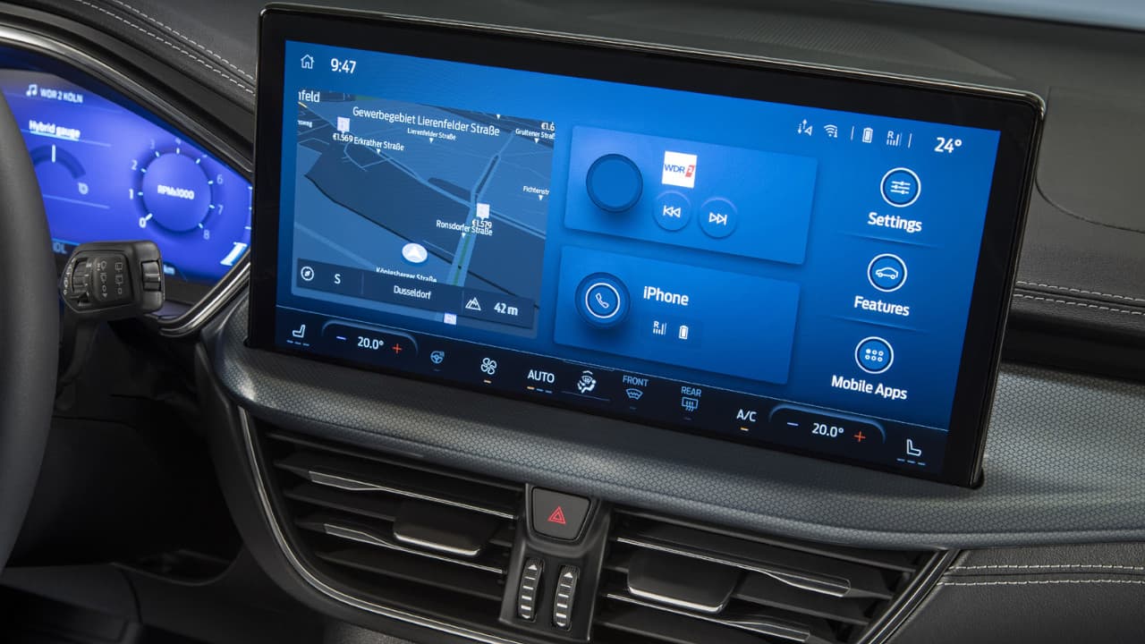 Ford Focus Estate Infotainment Screen