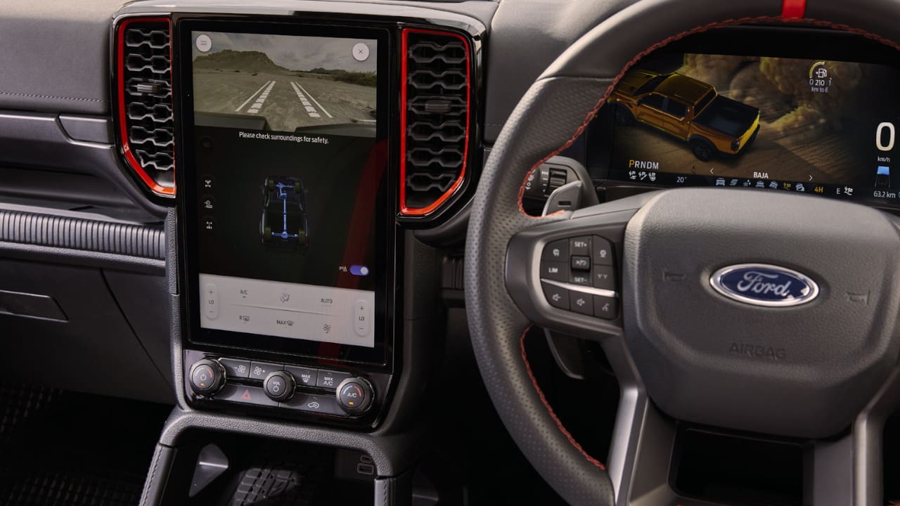 Ford Ranger Raptor Interior