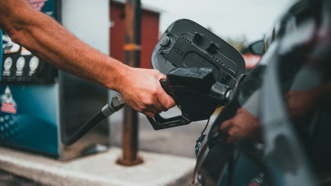 Car Being Fuelled Up