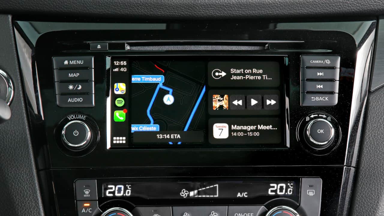 Nissan Infotainment Controls