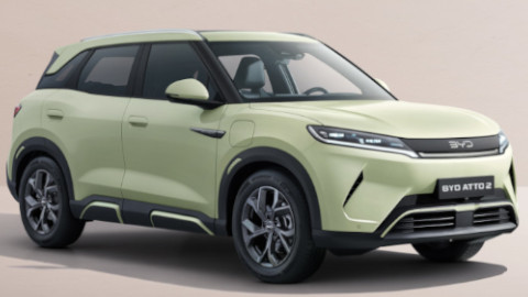 BYD ATTO 2 front side angle