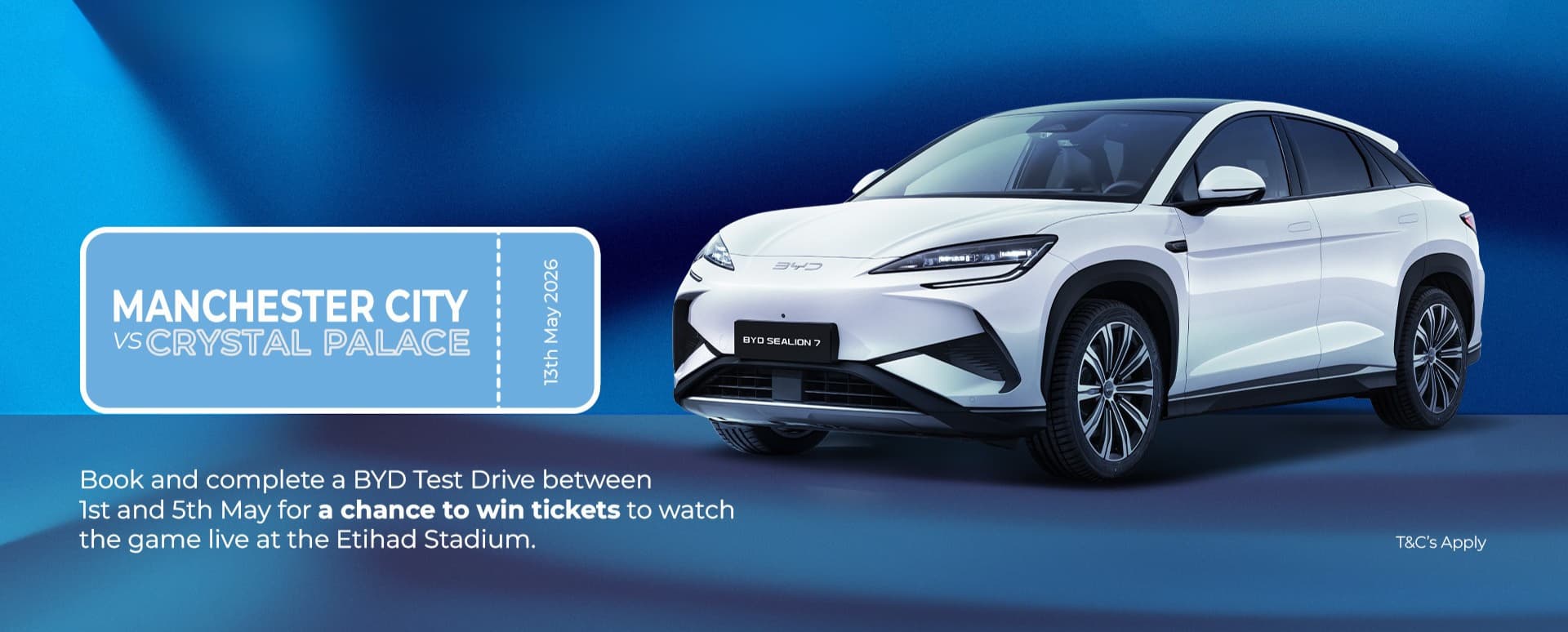BYD Manchester City Ticket Giveaway Artwork