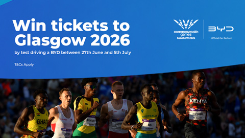 Commonwealth Games BYD UK Ticket Giveaway