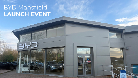 BYD Mansfield Dealership Front Exterior